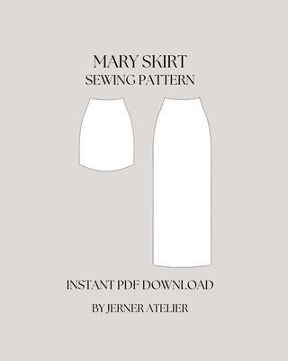 MARY SKIRT SEWING PATTERN
