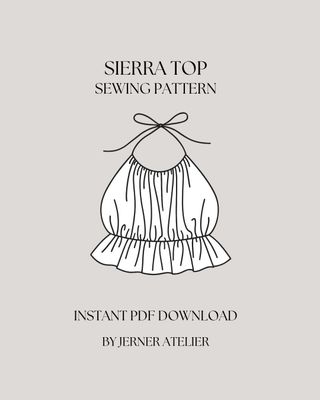 SIERRA TOP PDF SEWING PATTERN
