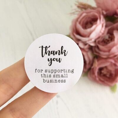 Vinyl Labels - 5CM x 5CM - Pack of 100 -  AVAILABLE ONLY ON PREORDER BASIS.
