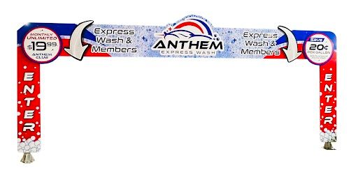 Entrance Arch - Multi-Lane - Non-Lit Panels