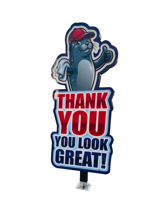Mascot Sign