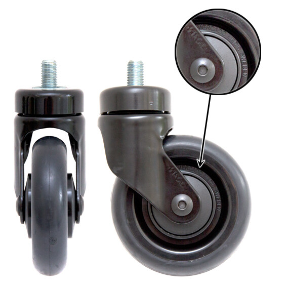 801213 Wiel compleet 100mm XL M12
