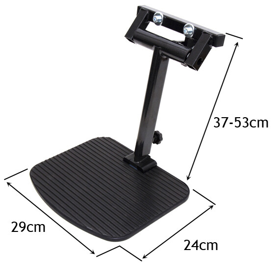 LS262210 Centrale voetenplank compleet maat XL 37-53 cm B29xD24