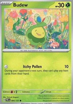 004 Budew Reversed Holo