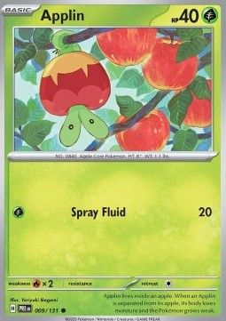 009 Applin Reversed Holo