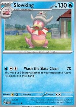 019 Slowking Reversed Holo