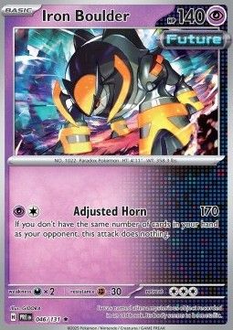 046 Iron Boulder Reversed Holo