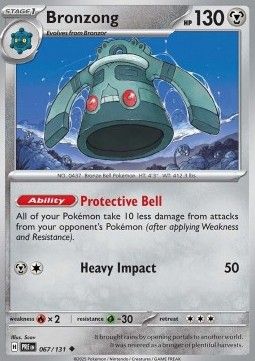 067 Bronzong Reversed Holo