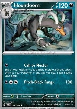 063 Houndoom Reversed Holo