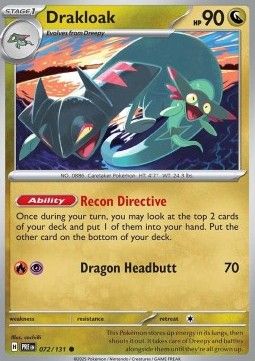 072 Drakloak Reversed Holo