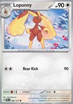 084 Lopunny Reversed Holo