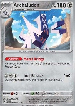 070 Archaludon Reversed Holo