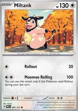 081 Miltank Reversed Holo