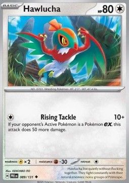 089 Hawlucha Reversed Holo