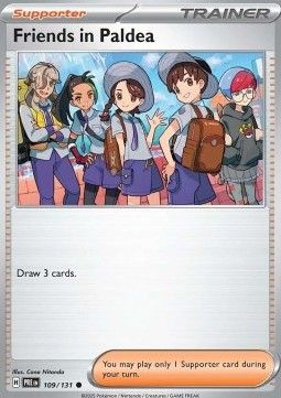 109 Friends in Paldea Reversed Holo