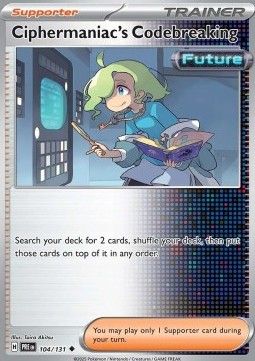 104 Ciphermaniac&#39;s Codebreaking Reversed Holo