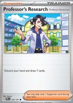 125 Professor&#39;s Research - Professor Sycamore Reversed Holo