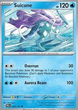024 Suicune Reversed Holo