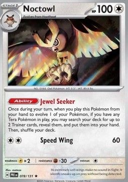 078 Noctowl Reversed Holo