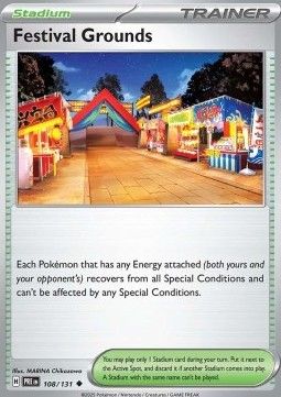 108 Festival Grounds Reversed Holo