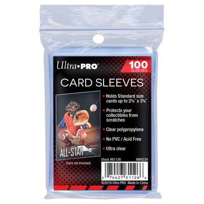 Ultra Pro Card Sleeves (100x)