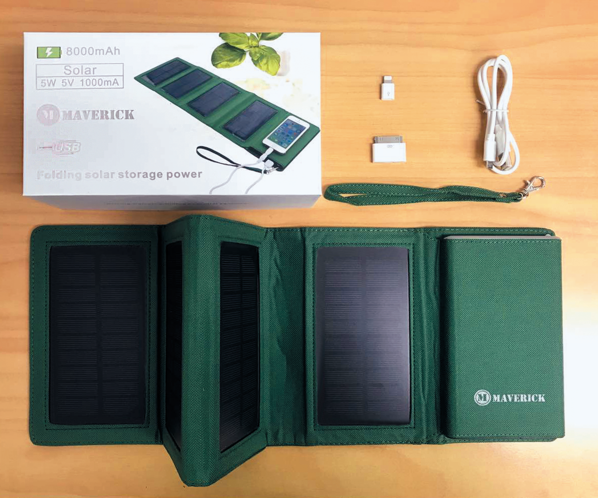 ZZ30S Solar Powerbank (8000mAh)