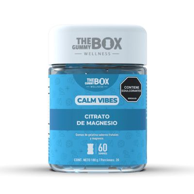 COMPRA 1 TARRO DE 60 GOMITAS CALM VIBES QUE TUS NOCHES SEAN DE NUEVO PLACENTERAS
