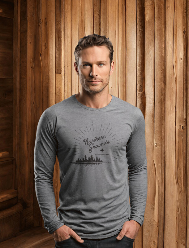 NG Heather Long Sleeve Tee