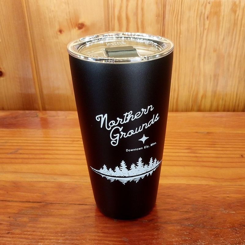 Northern Grounds Cups-Black Tumbler