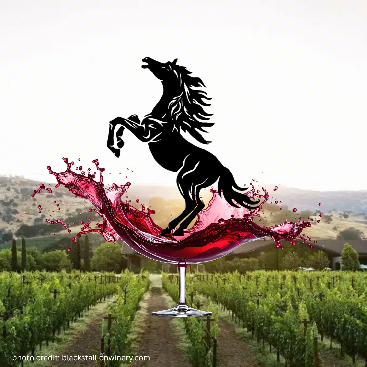 Wine Tasting: Black Stallion Estate Winery, California