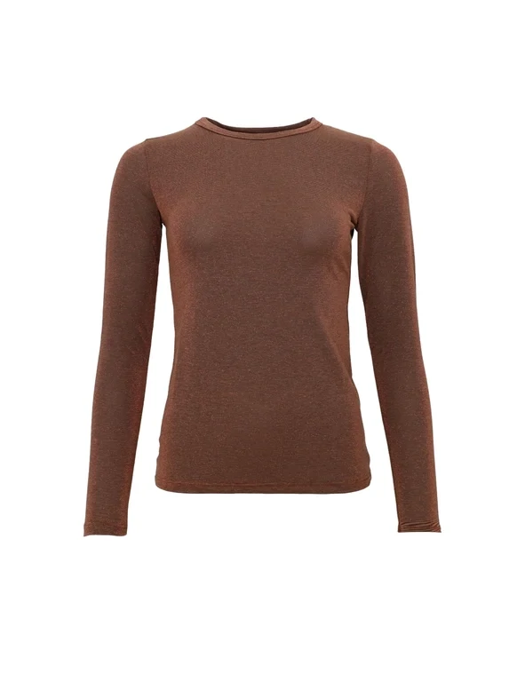 BCFAYE Lurex Blouse
Bronze
M/L