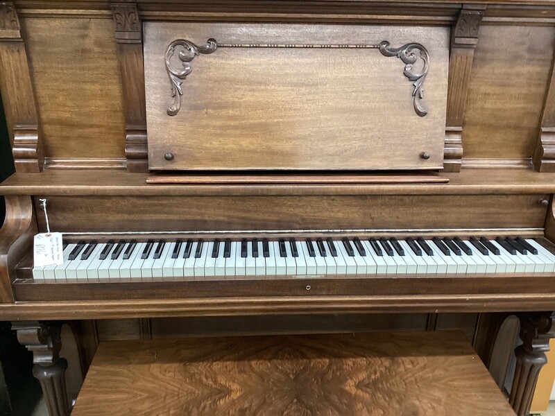 Cornish ragtime piano, fourth pedal with harpsichord/mandolin