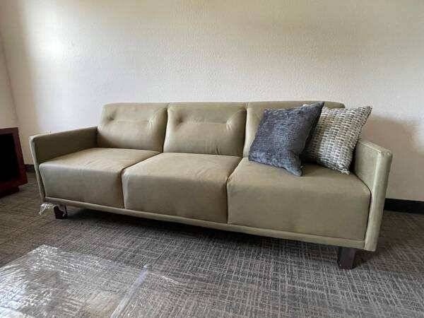 Brand New Modern Microsuede Couch