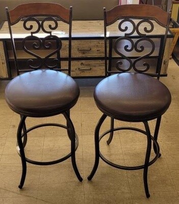 Bar Chairs Set of 2 **DELIVERY AVAILABLE