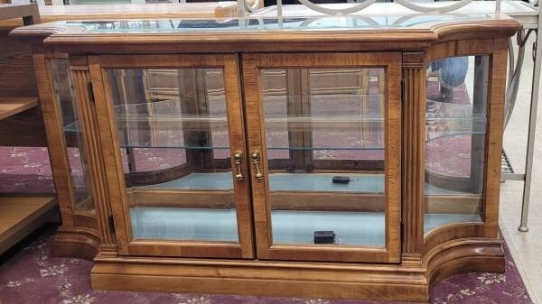 Short Curio Cabinet **DELIVERY AVAILABLE