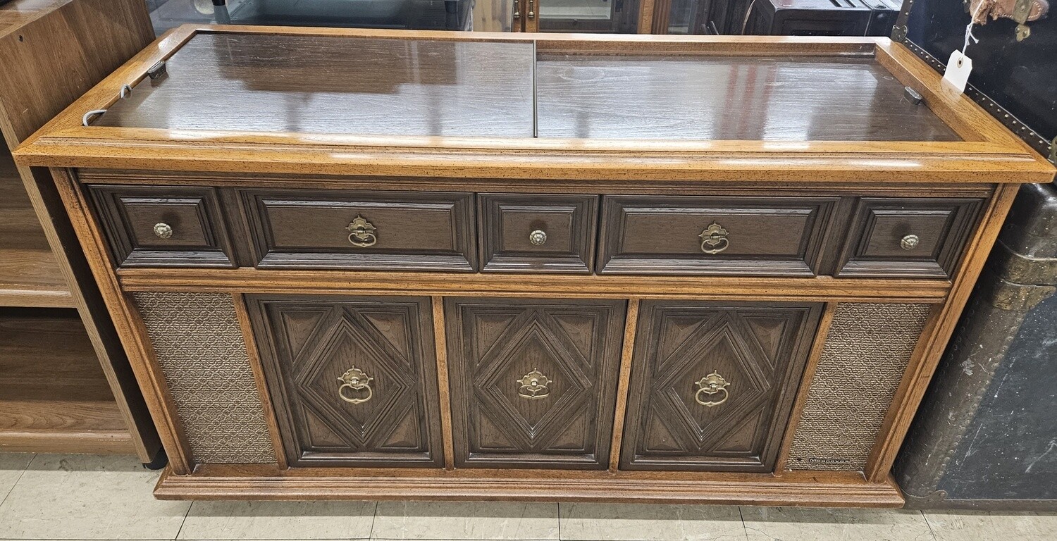 &quot;Echoes of Elegance: Restored Magnavox Stereo Cabinet&quot;