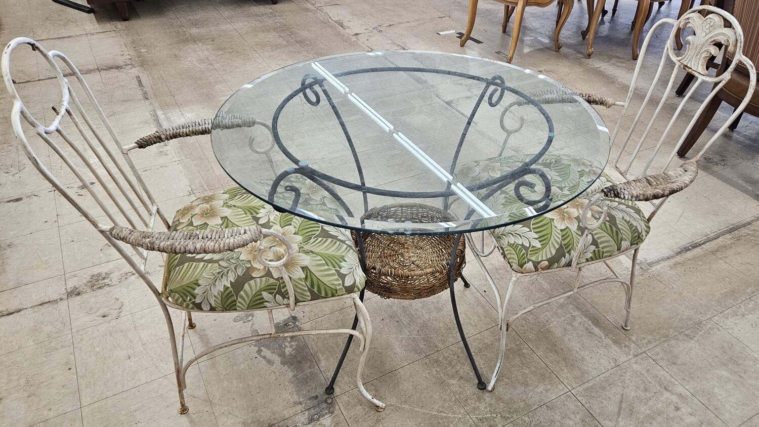 Charming Patio Table & 2 Chairs