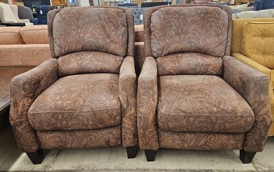Paisley Pattern Recliner Chair