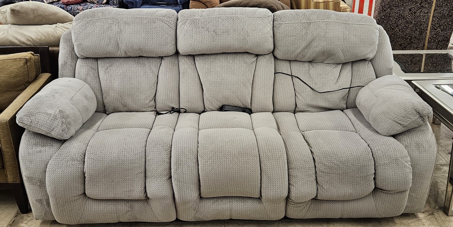 Light Grey Recliner Couch