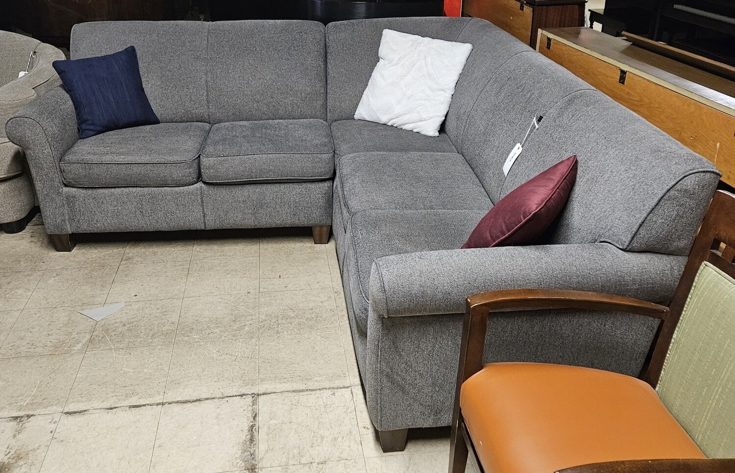 Grey Sectional Couch