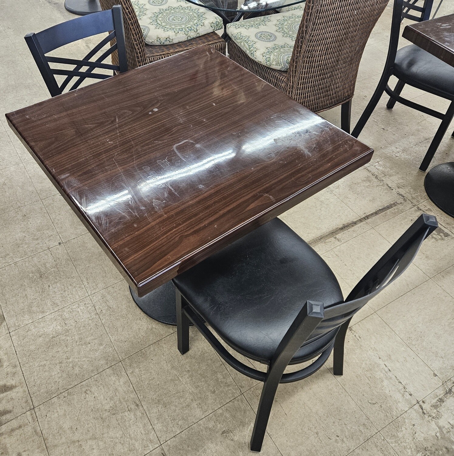 Restaurant Style Table & Chairs
