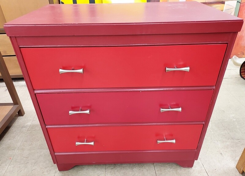 Multi-tone Red Dresser