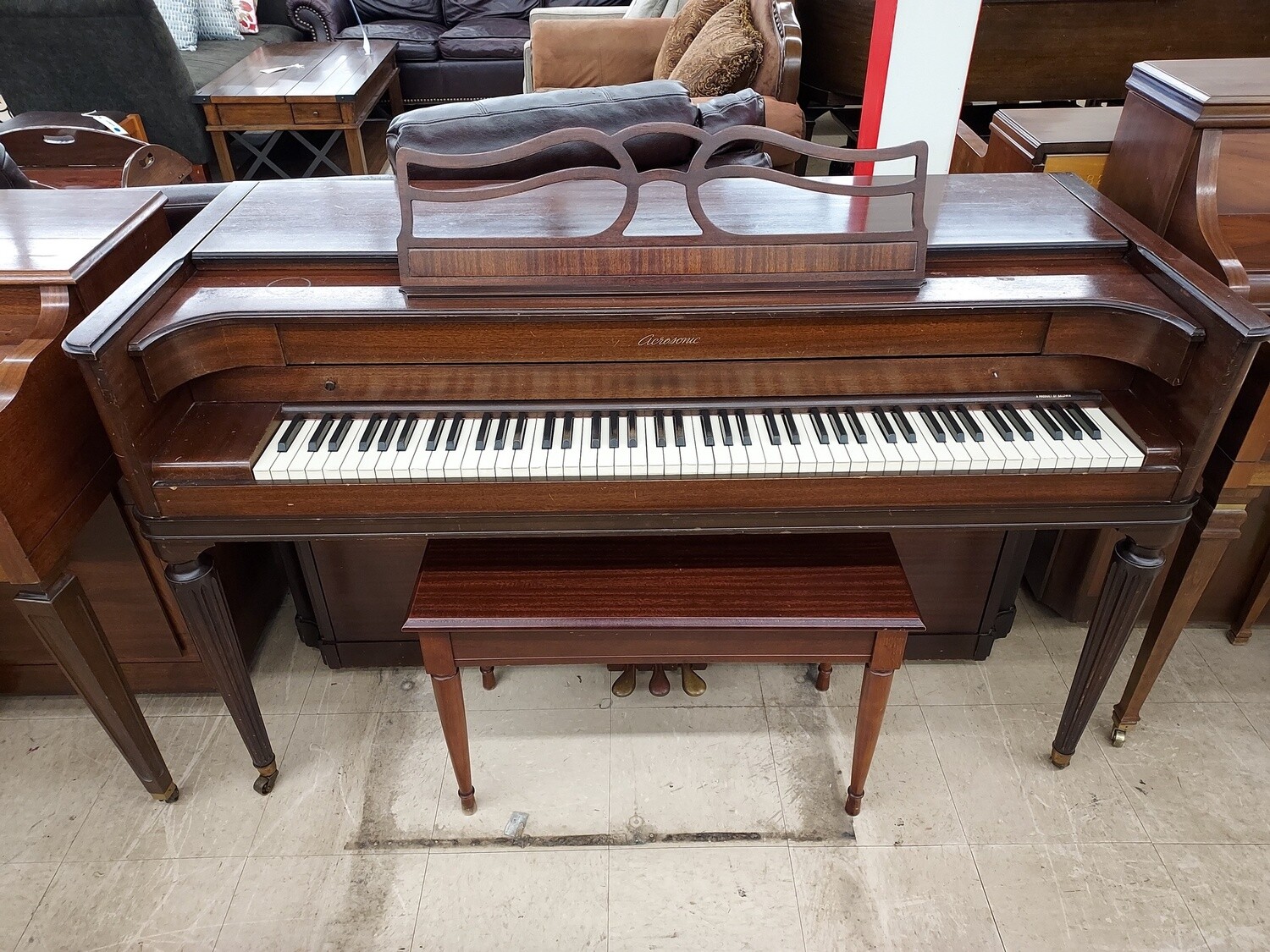 Dark Flat top Baldwin Acrosonic