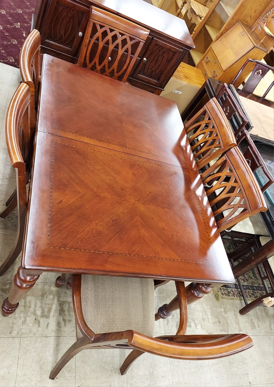 Dining Set - Table/6Chairs &amp; buffet