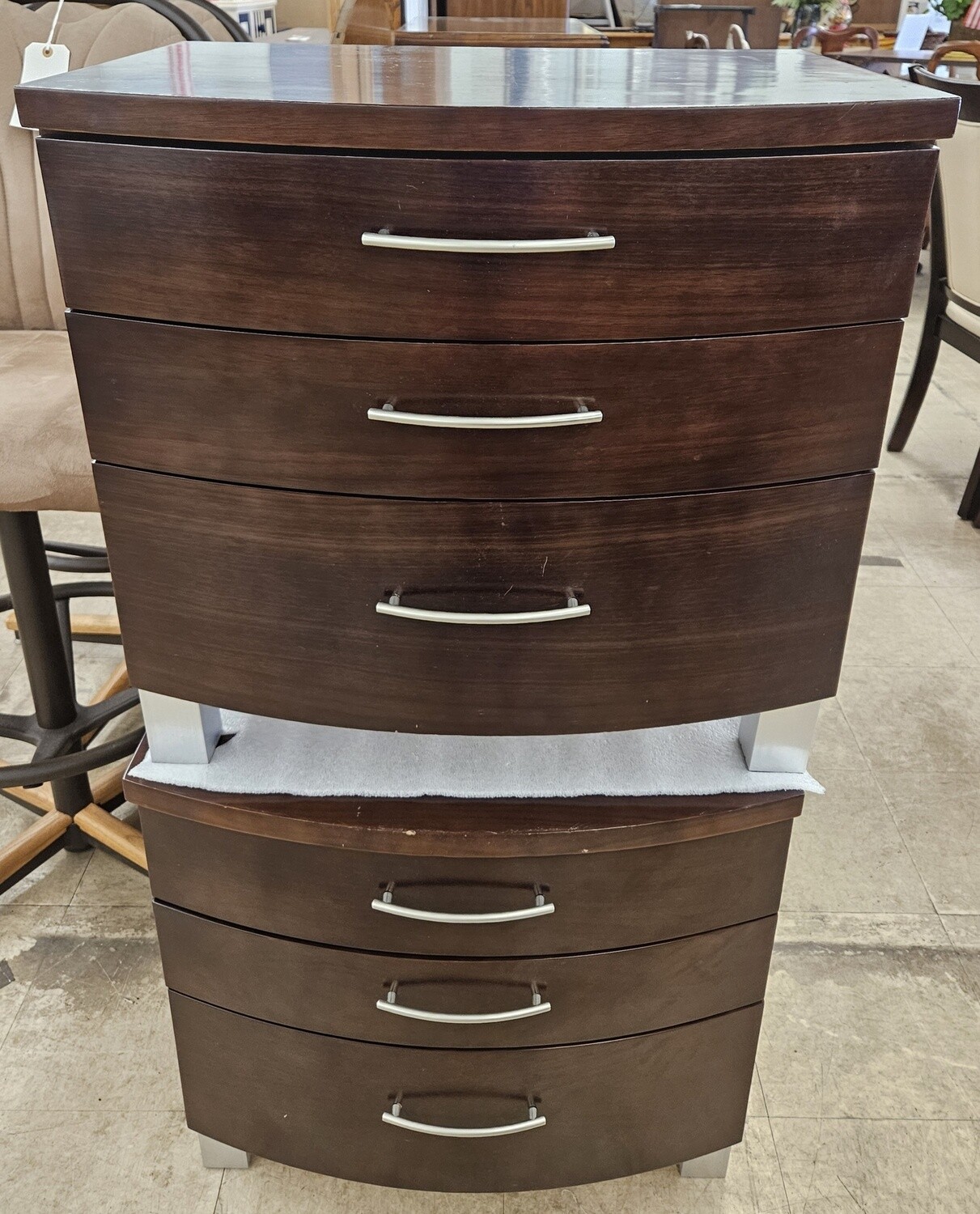 Set Of Rounded Nightstands