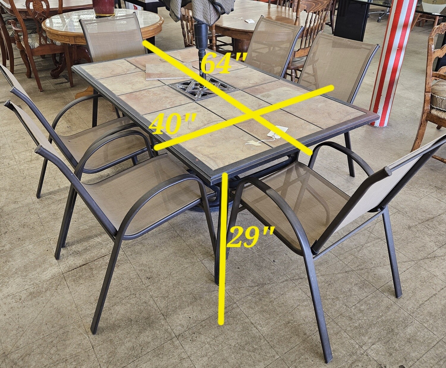 Perfect Summer Patio Table Set