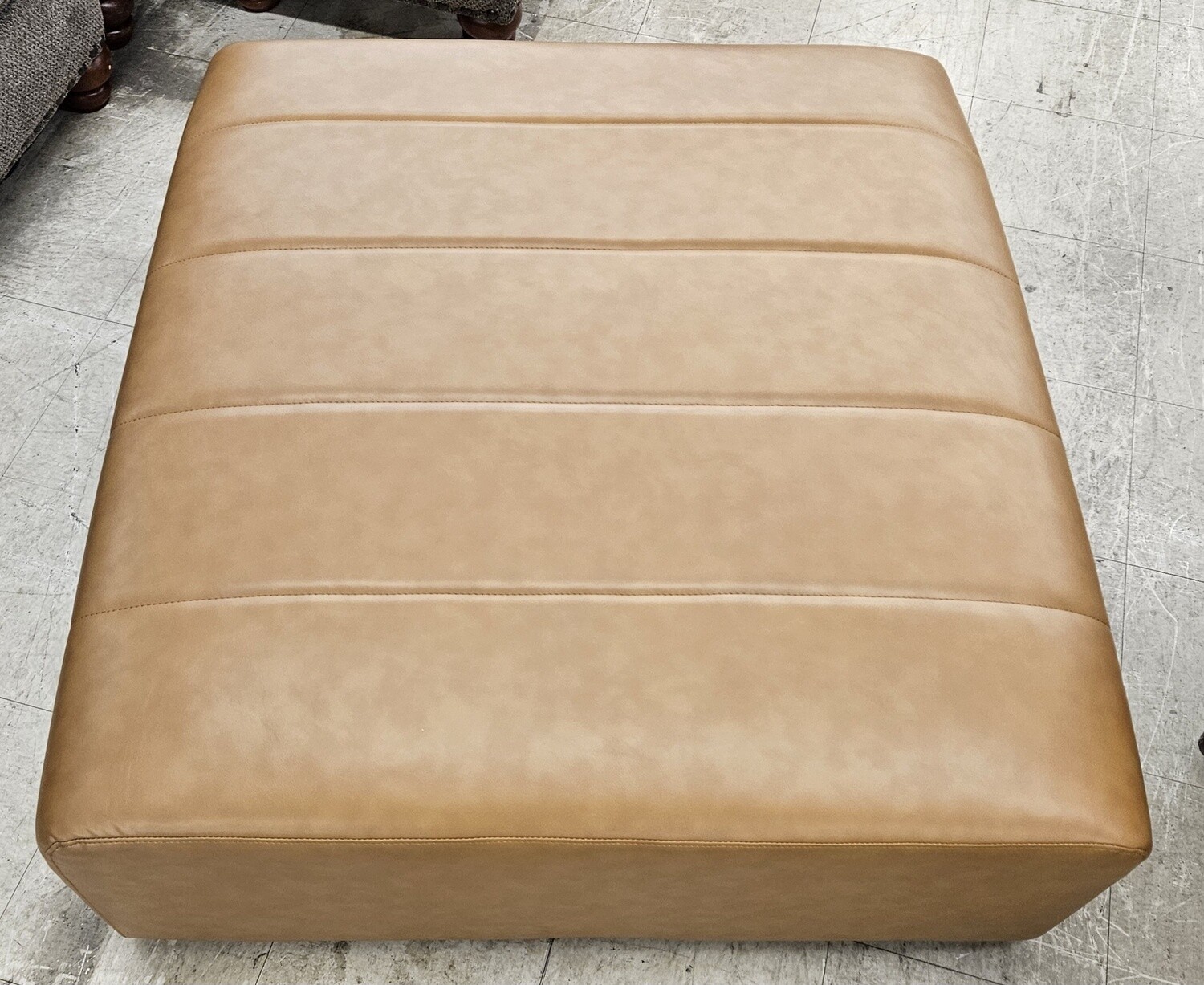 Bartlett Vegan Leather Ottoman