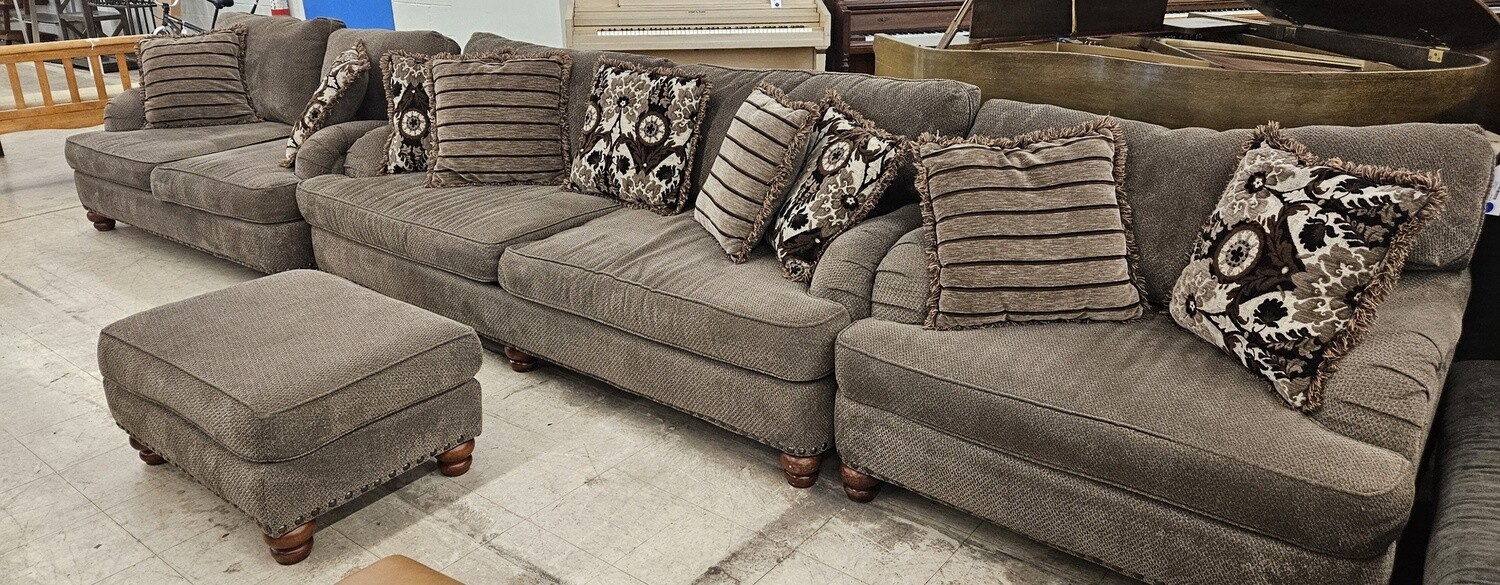 Chenille Sofa Set