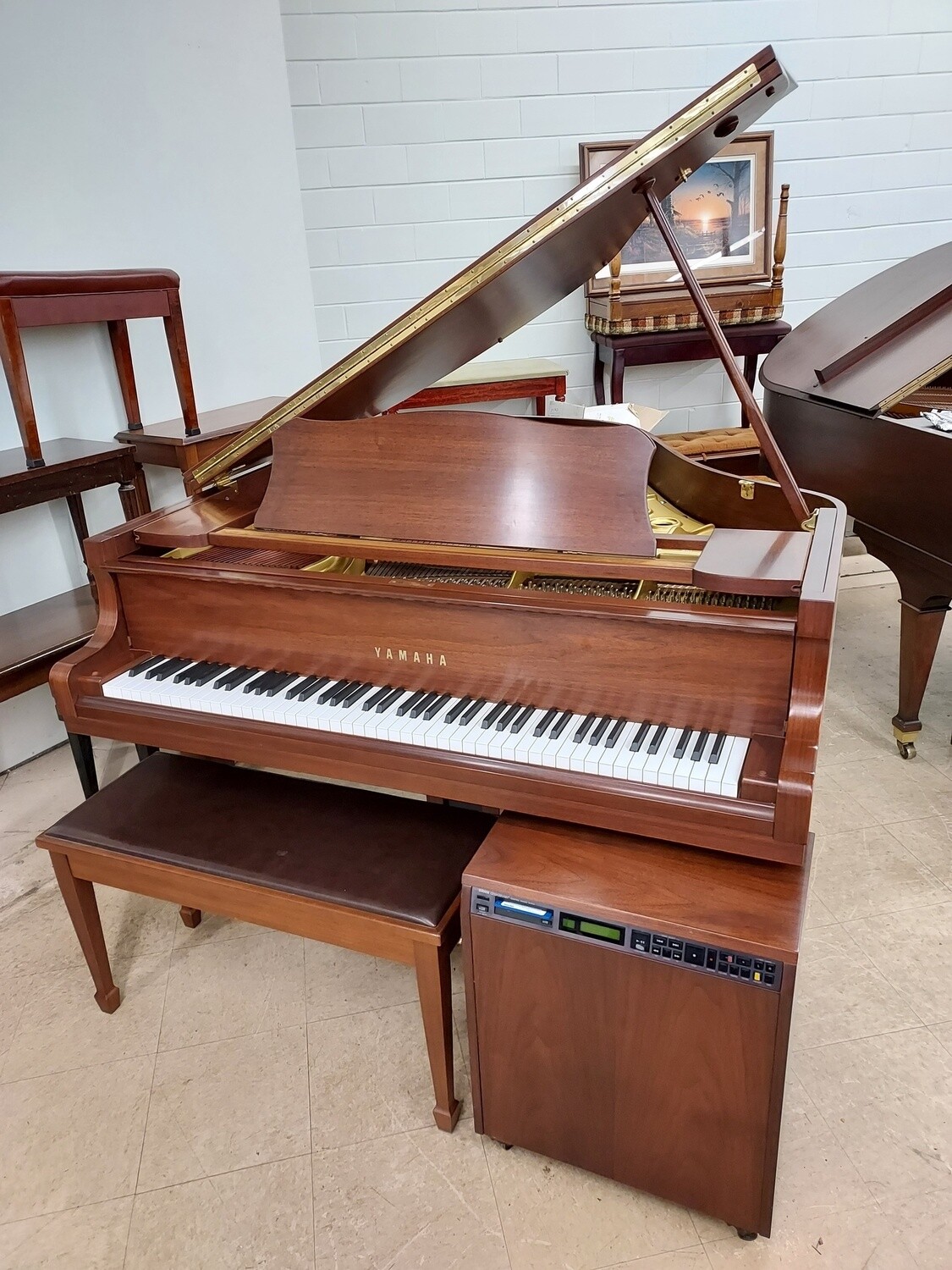 Yamaha Disklavier Player Baby Grand Piano