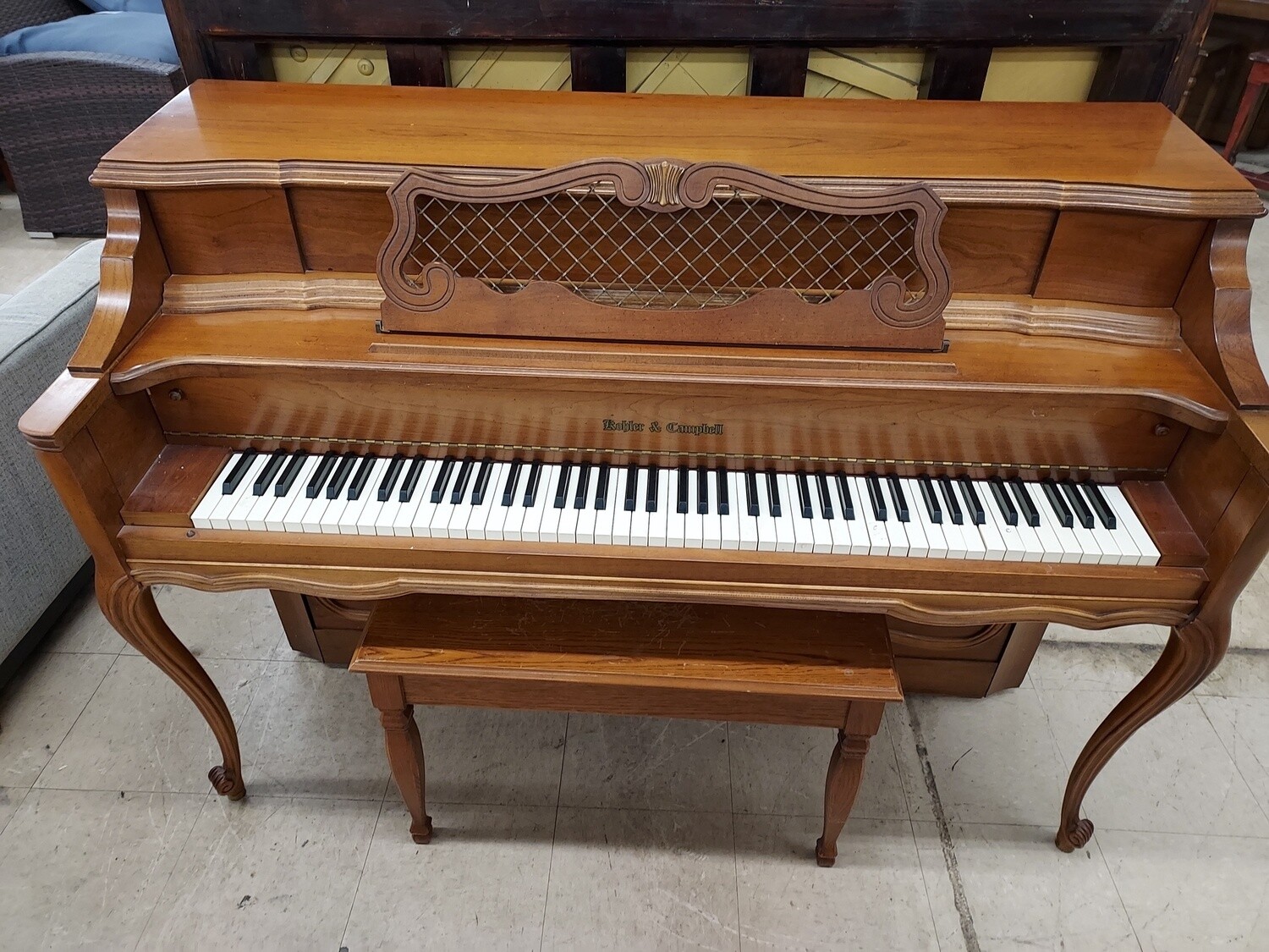 Tangerine Kohler &amp; Campbell (Beautiful Wood Grain) **FREE DELIVERY